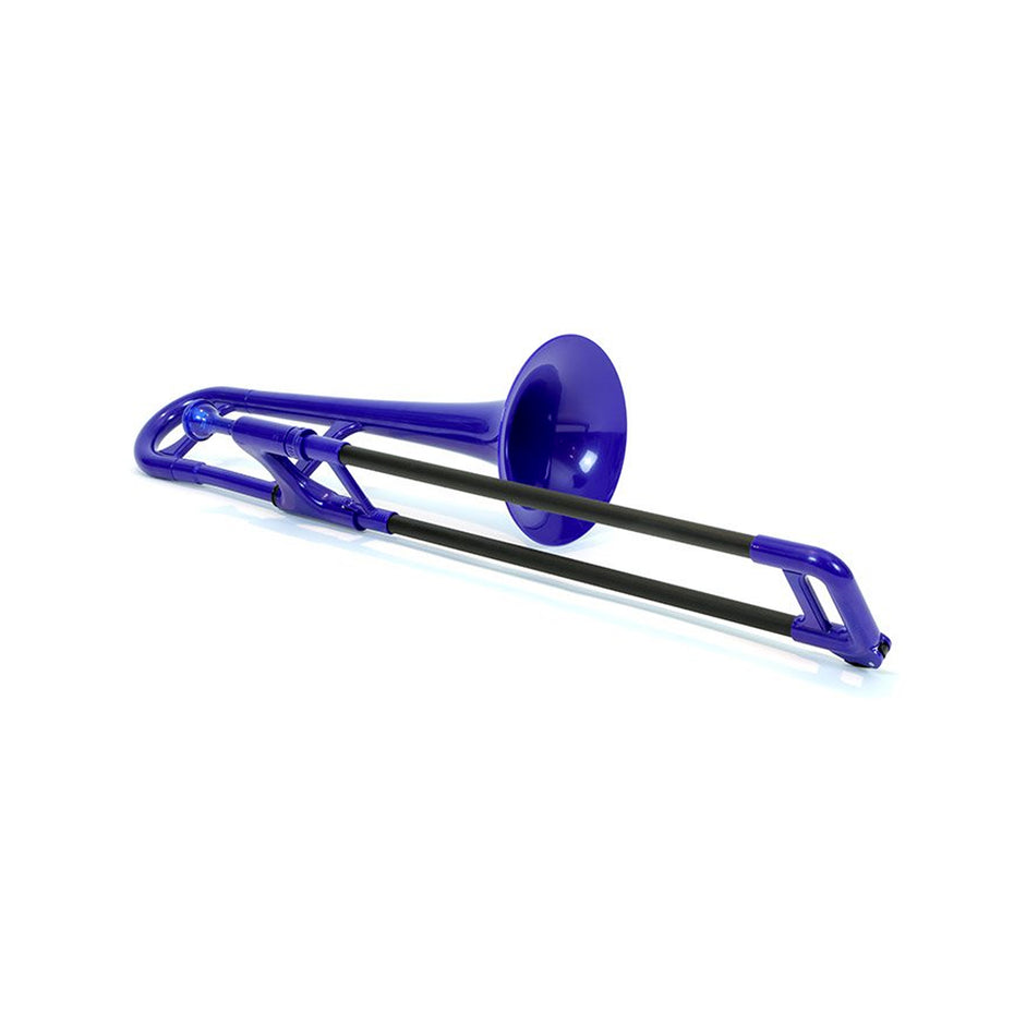 PBONE2BL - pBone Eb mini plastic alto trombone outfit Blue