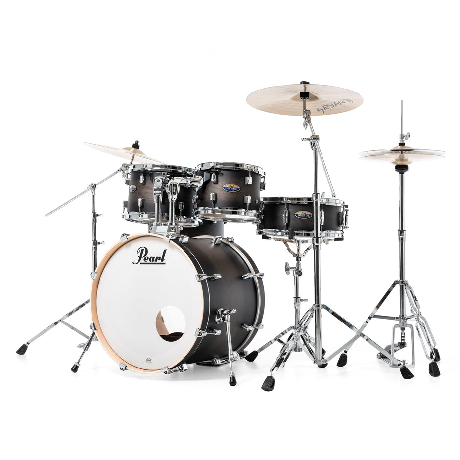 DMP905-262 - Pearl Decade Maple fusion drum kit Black burst