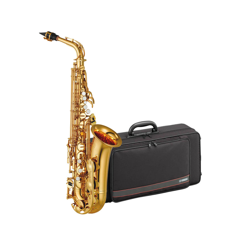 YAS280 - Yamaha YAS280 student Eb alto saxophone outfit Gold lacquer