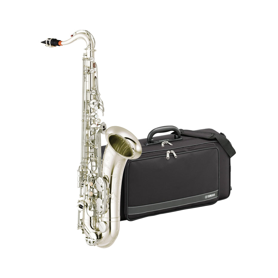 YTS480S - Yamaha YTS480 intermediate Bb tenor saxophone outfit Silver plate