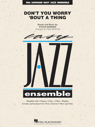 HL07012974 - Don't You Worry 'Bout a Thing: Easy Jazz Ensemble Default title