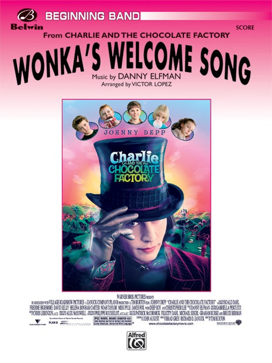 ALF24724 - Wonka's Welcome Song: Beginning Concert Band Default title