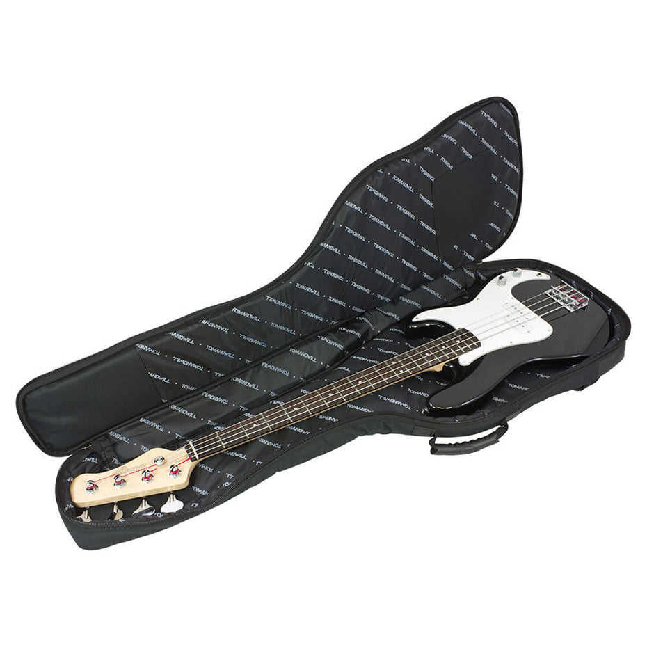 55BG-461 - Tom & Will 55 series gig bag in black with grey trim - bass guitar Default title