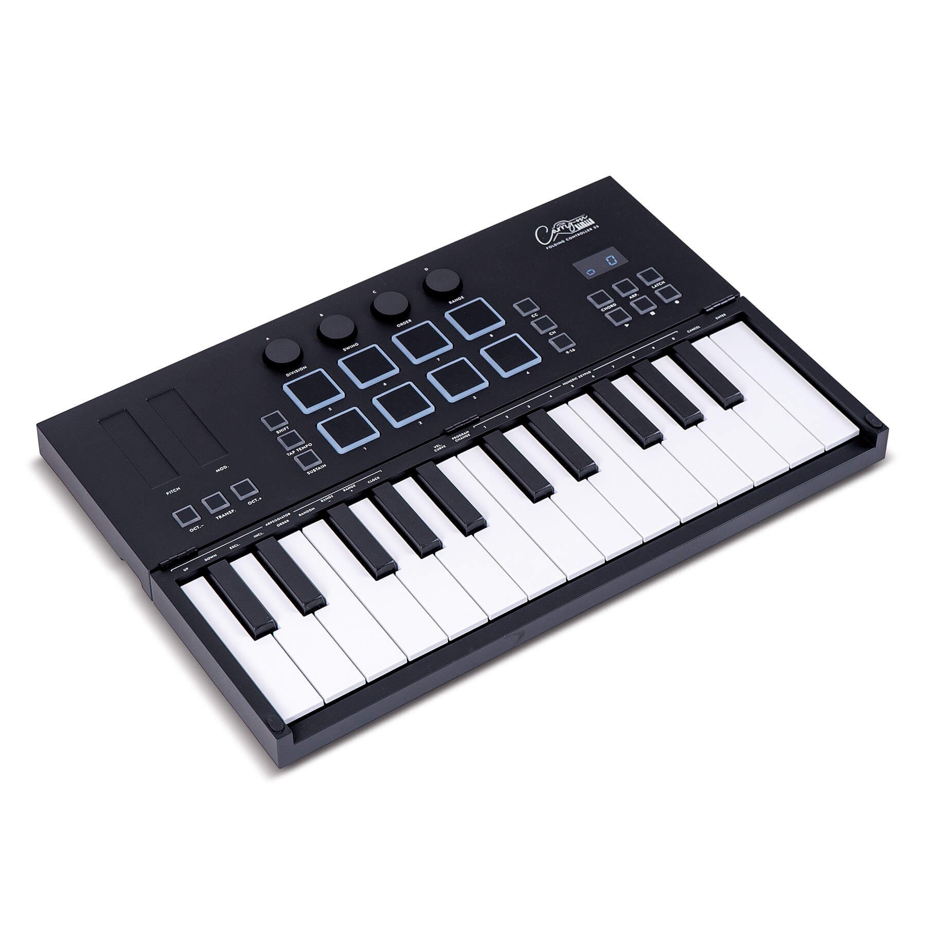 BA229010-H - Carry-On 25-key folding portable MIDI keyboard controller A1