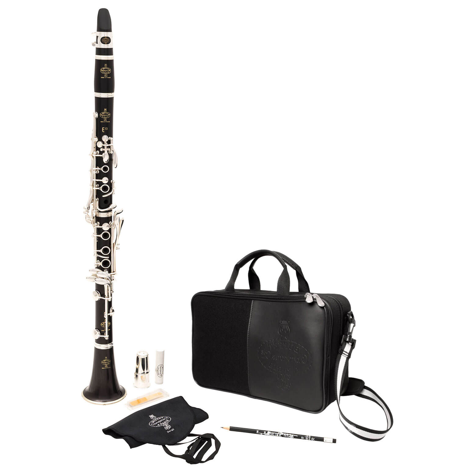 Buffet Crampon E13 semi-professional Bb clarinet outfit with soft