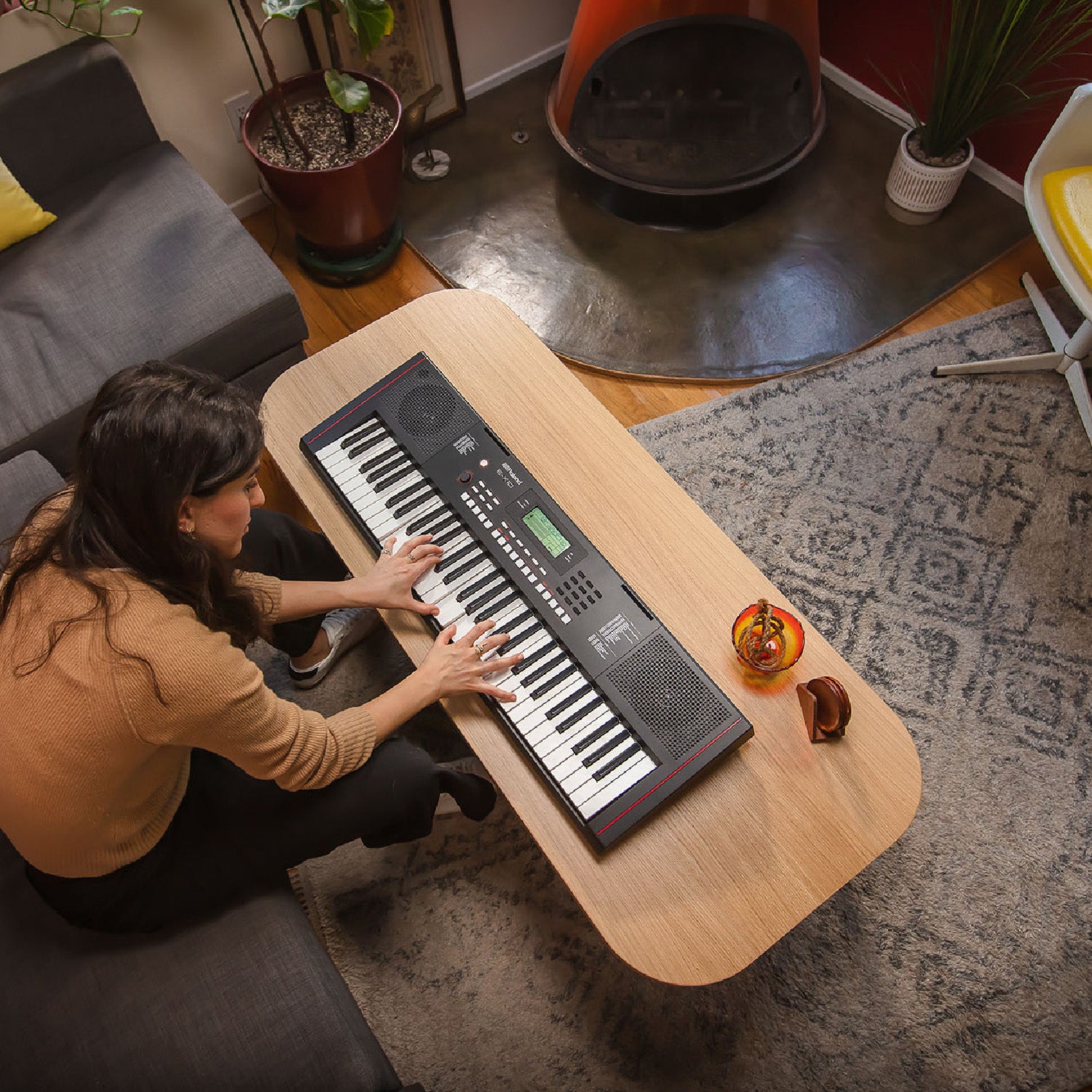 Roland E-X10 Arranger portable keyboard | Chamberlain Music