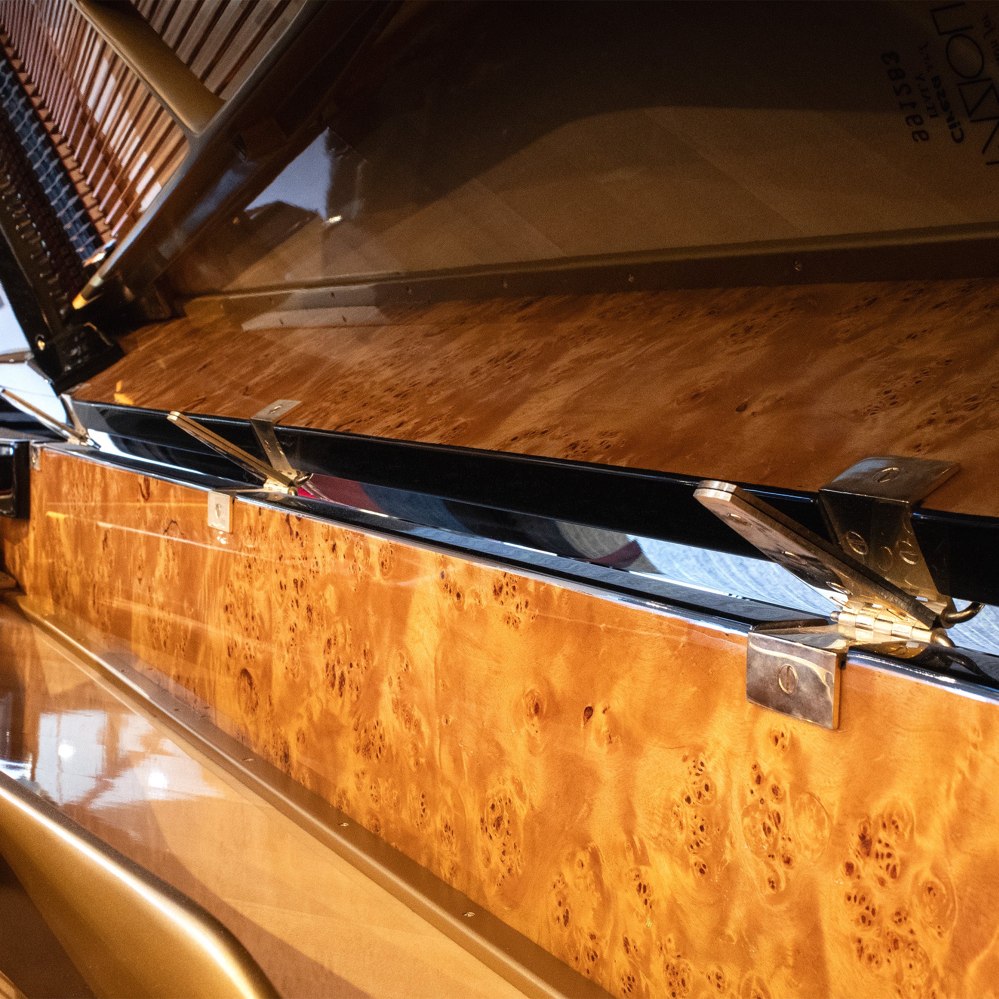 IK-2ND9863 - Pre-owned Fazioli F228 grand piano in polished ebony A1