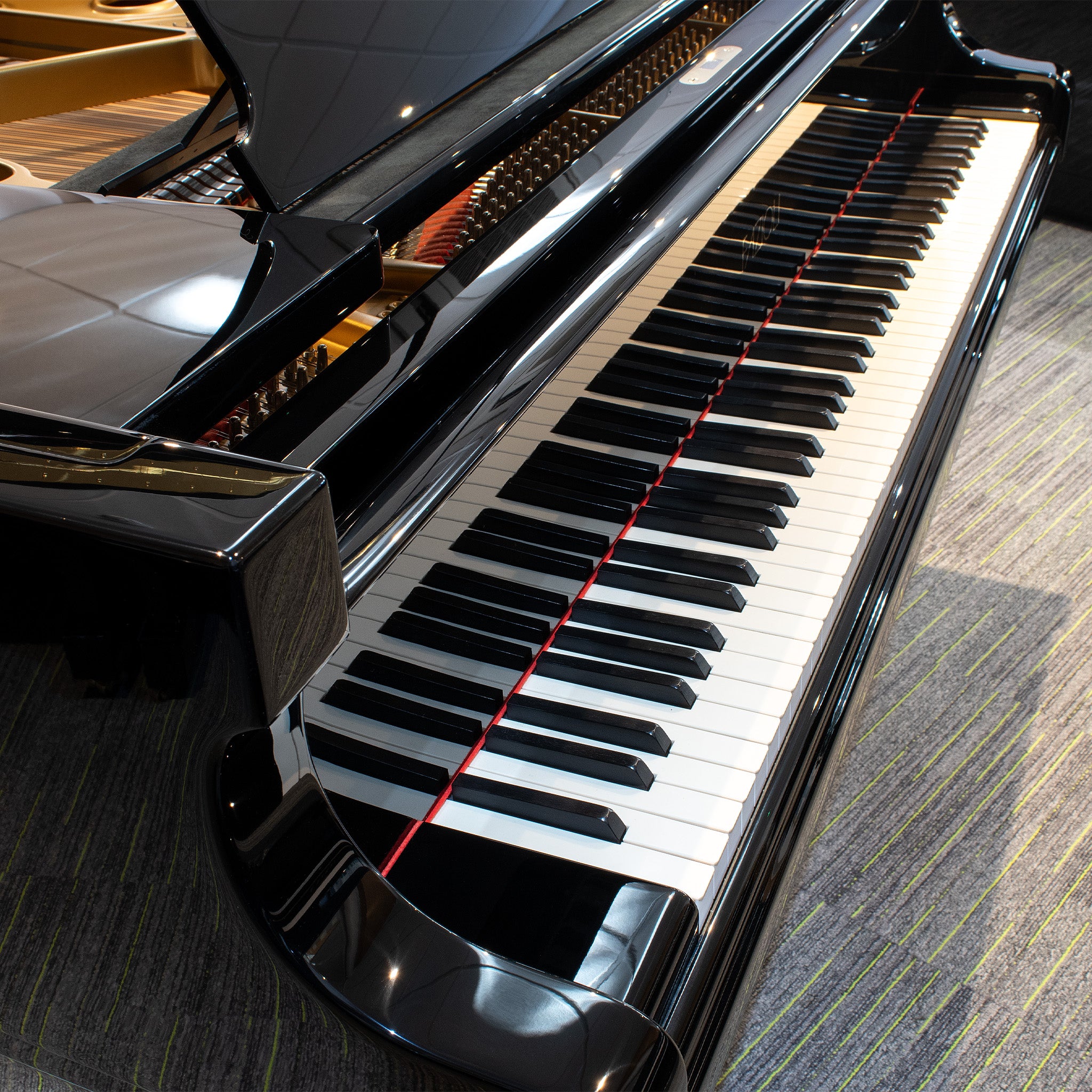 IK-2ND9863 - Pre-owned Fazioli F228 grand piano in polished ebony A1
