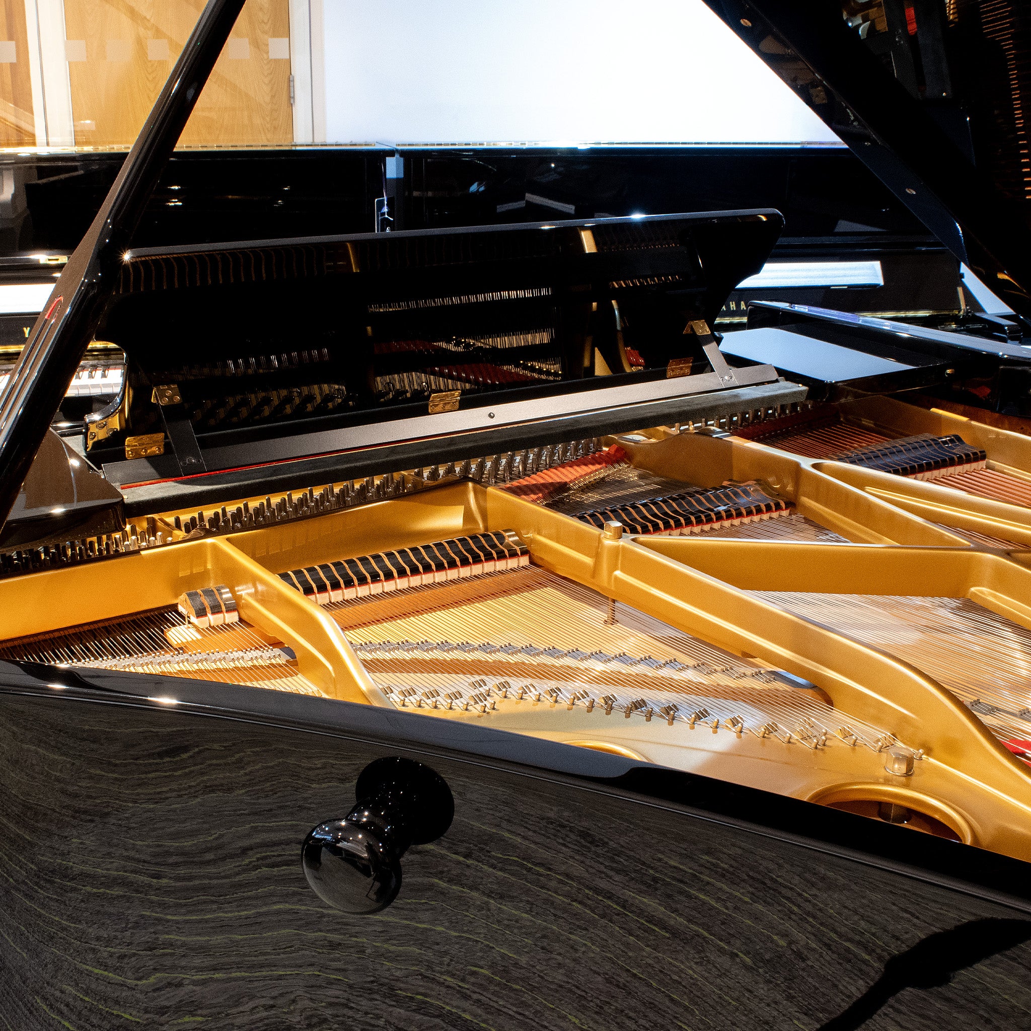 IK-2ND9863 - Pre-owned Fazioli F228 grand piano in polished ebony A1