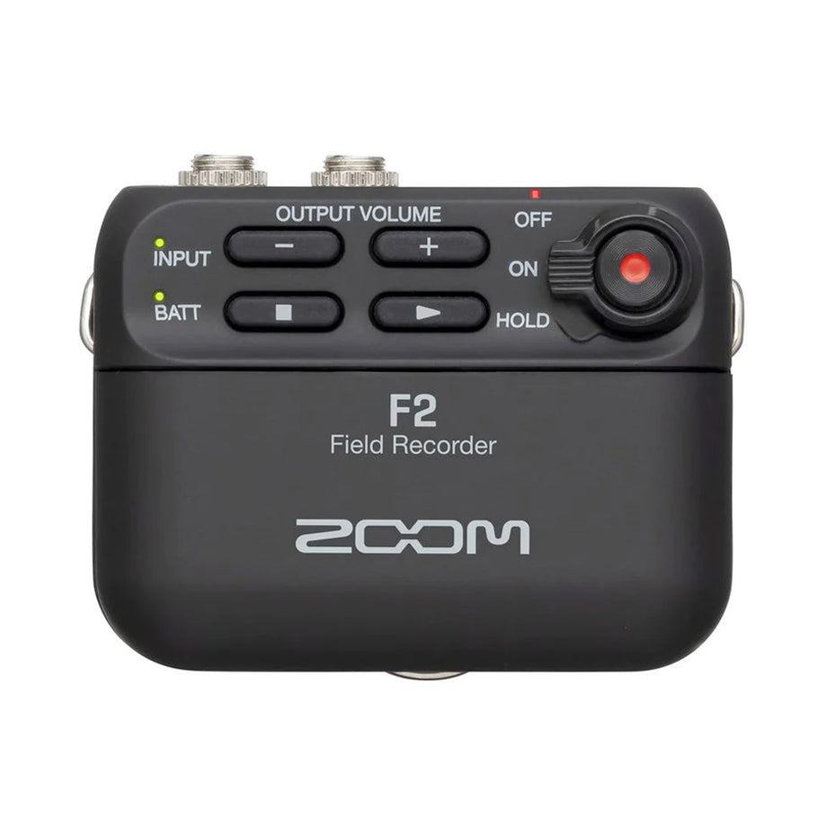 F2 - Zoom F2 field recorder and lavalier mic (without Bluetooth)