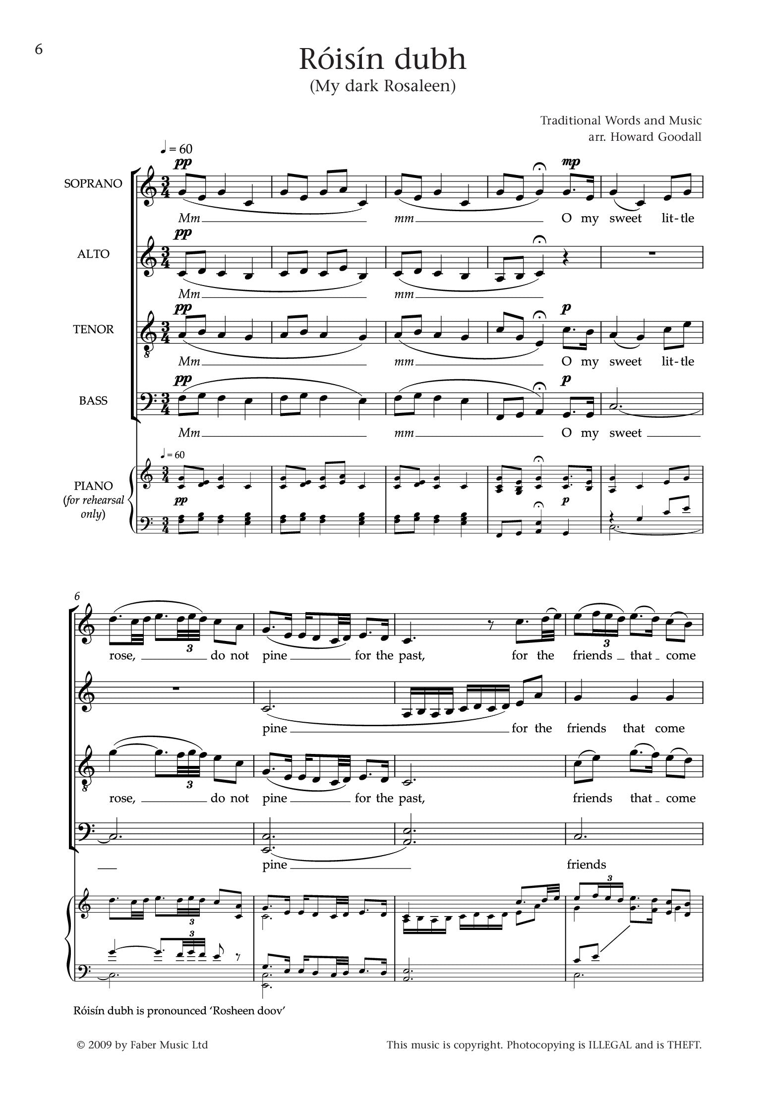 F529801 - Danny Boy: Three Irish Ballads SATB A1