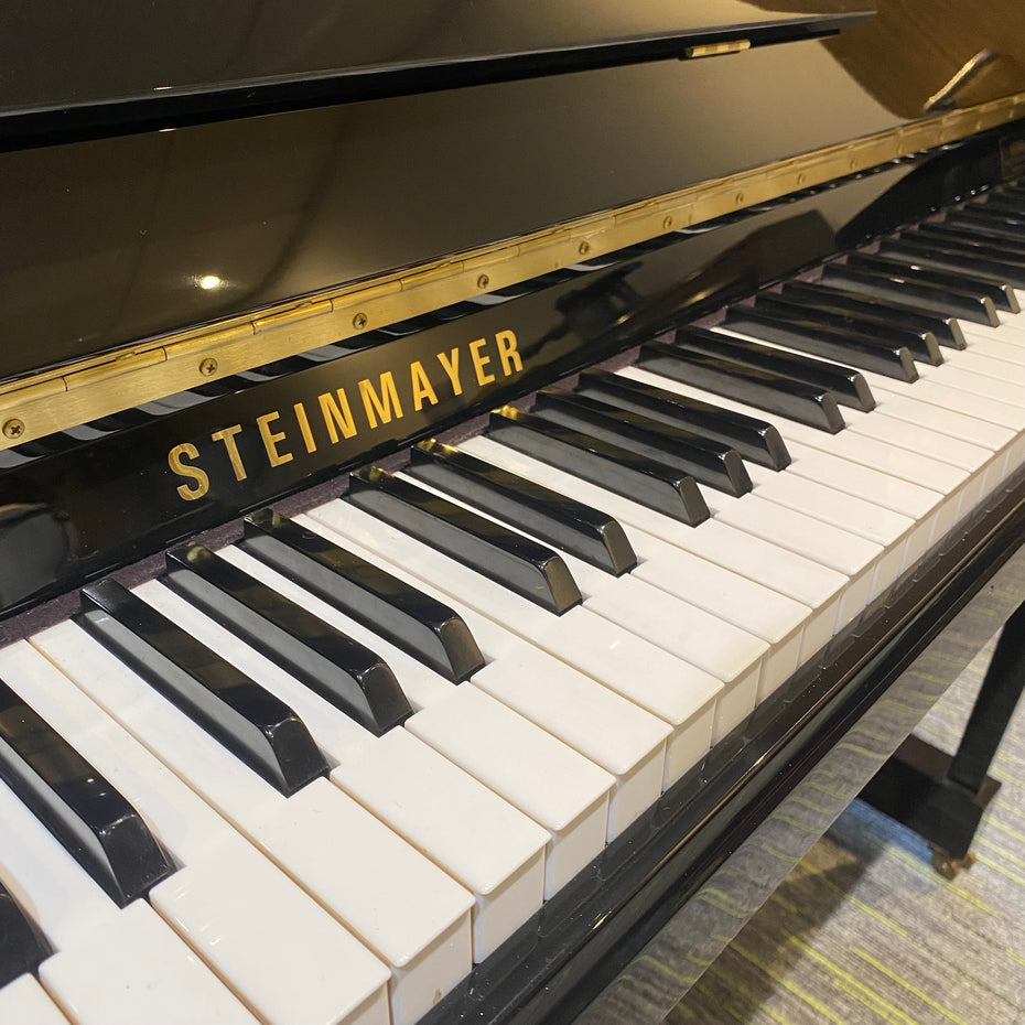 IK-2ND9947 - Pre-owned Steinmayer S110 upright piano in polished ebony Default title