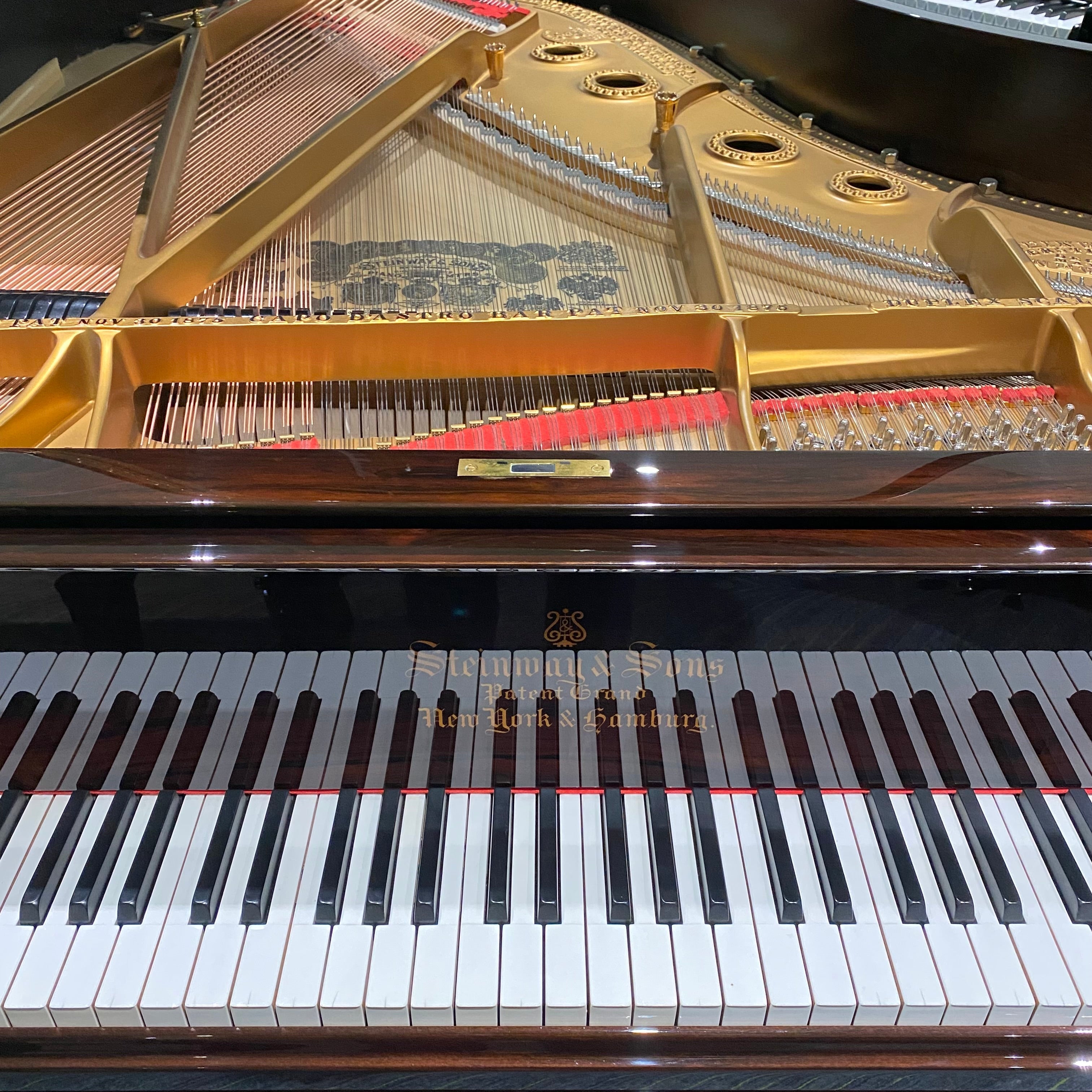 IK-2ND1565 - Restored Steinway Model A grand piano in polished rosewood A1