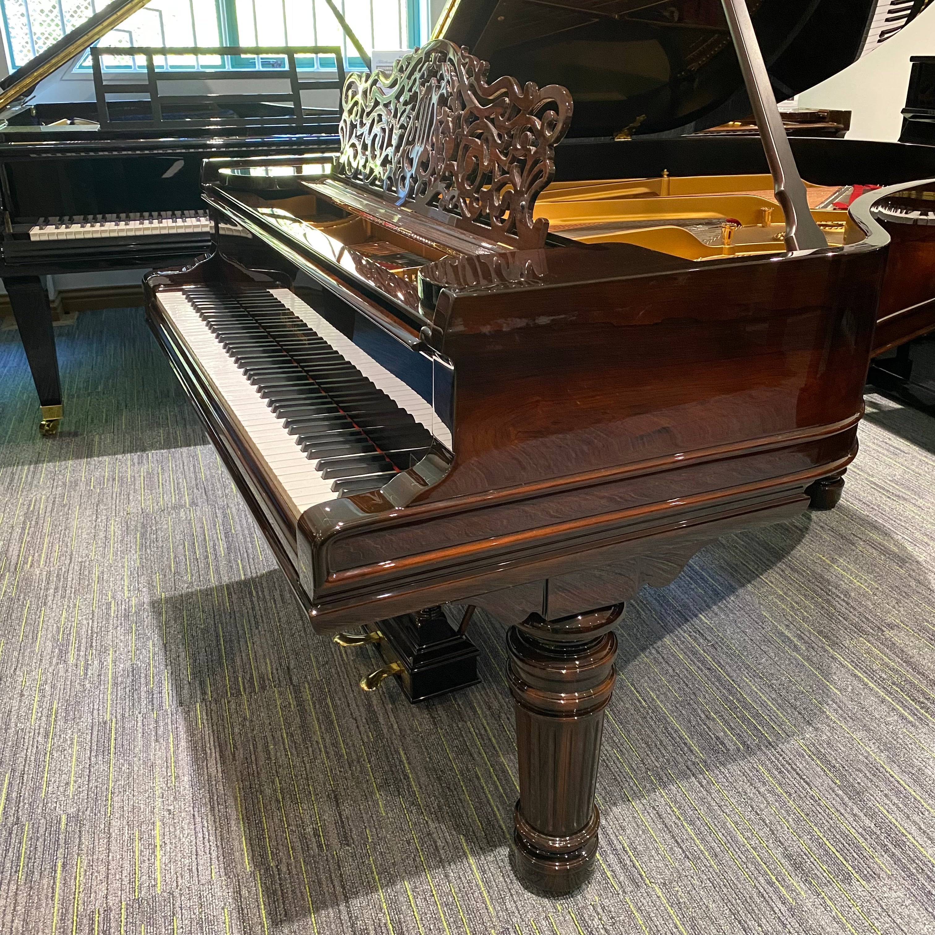 IK-2ND1565 - Restored Steinway Model A grand piano in polished rosewood A1