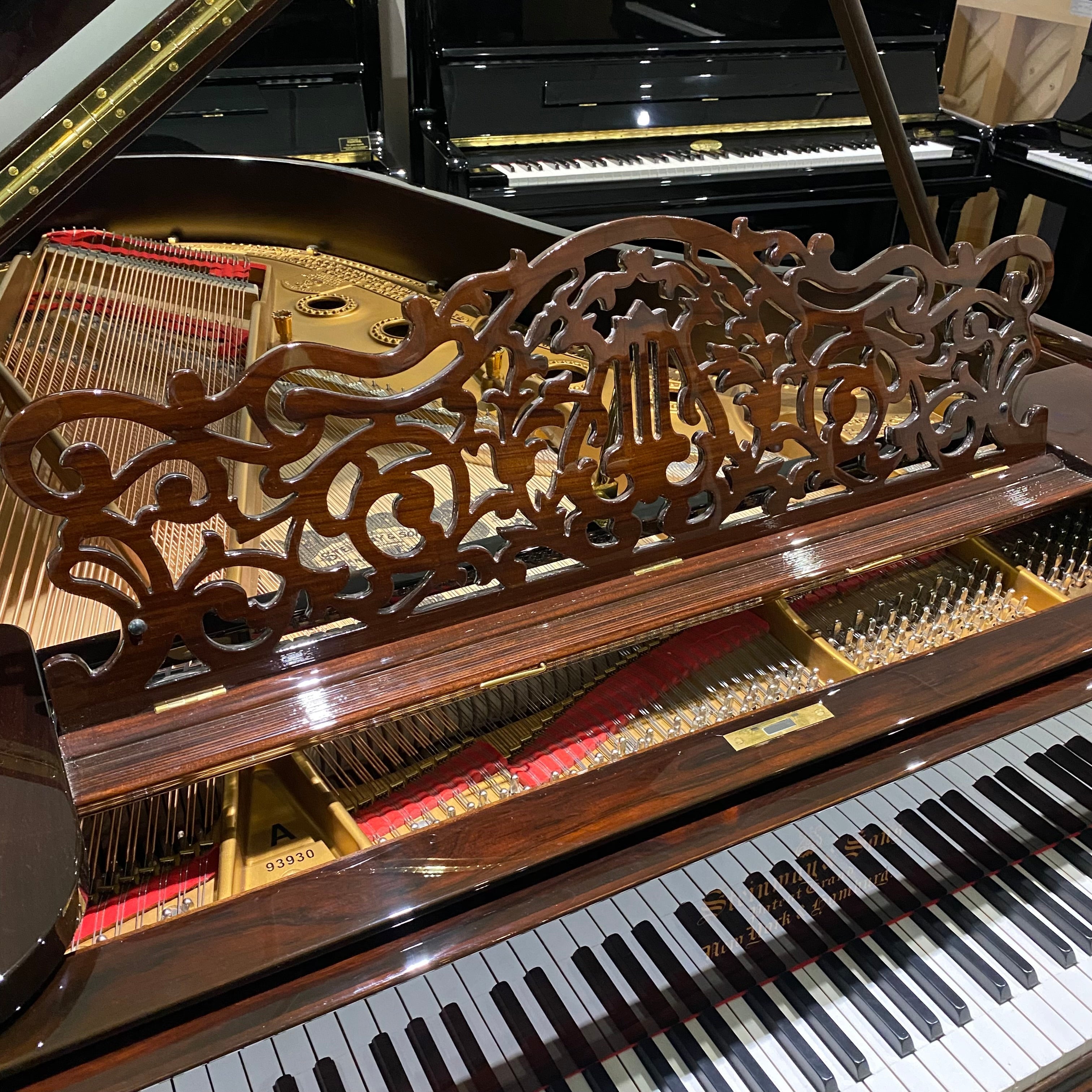 IK-2ND1565 - Restored Steinway Model A grand piano in polished rosewood A1