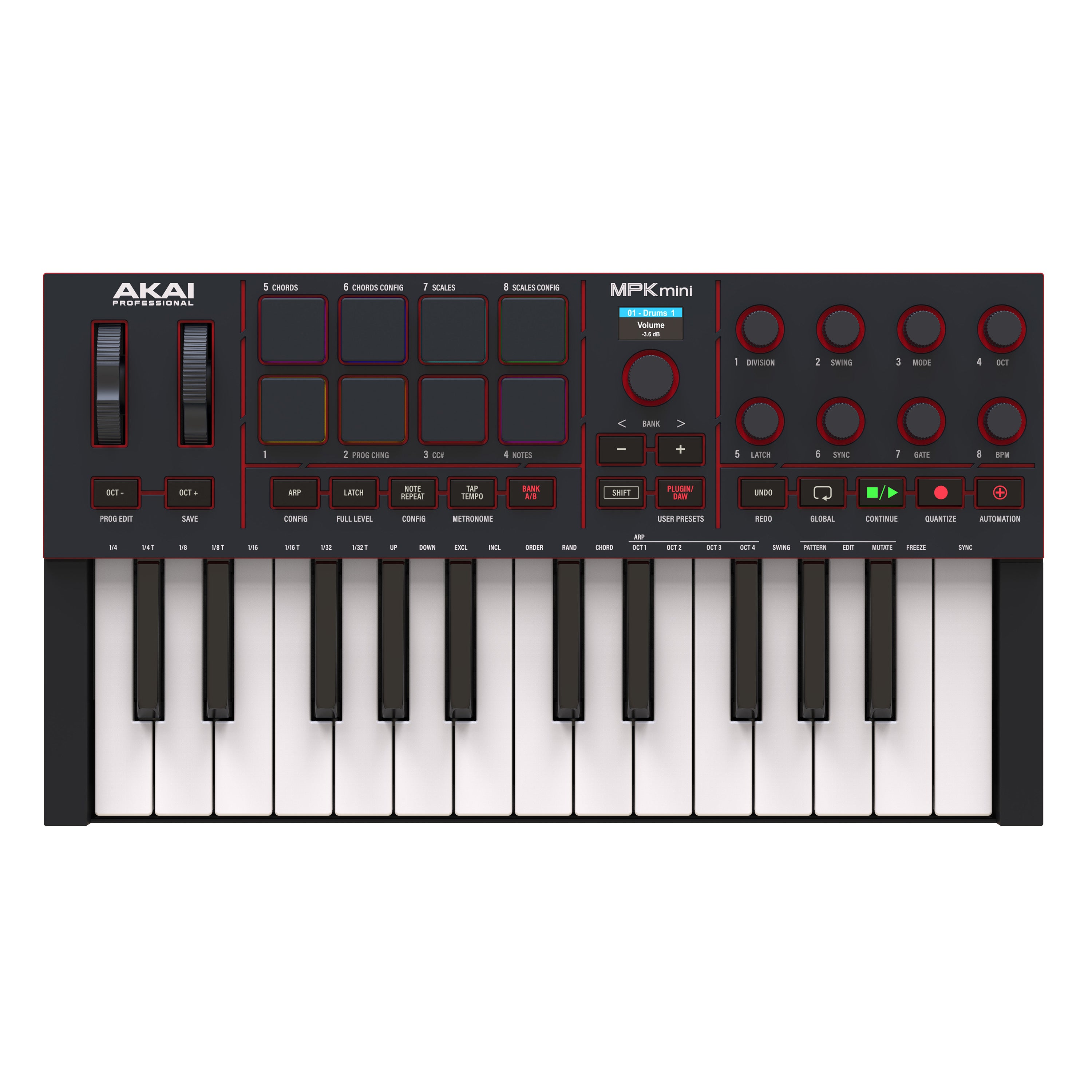 Akai MPK Mini IV MIDI keyboard controller | Chamberlain Music