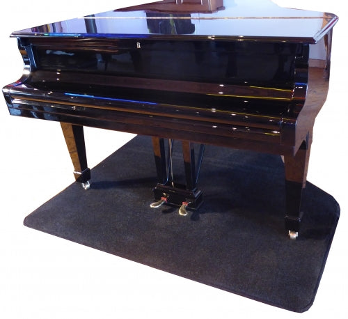 P-CARP-GRD-BK-5,P-CARP-GRD-BK-6,P-CARP-GRD-BK-7 - Heatproof protection carpet for grand pianos Black - 5' (150cm)