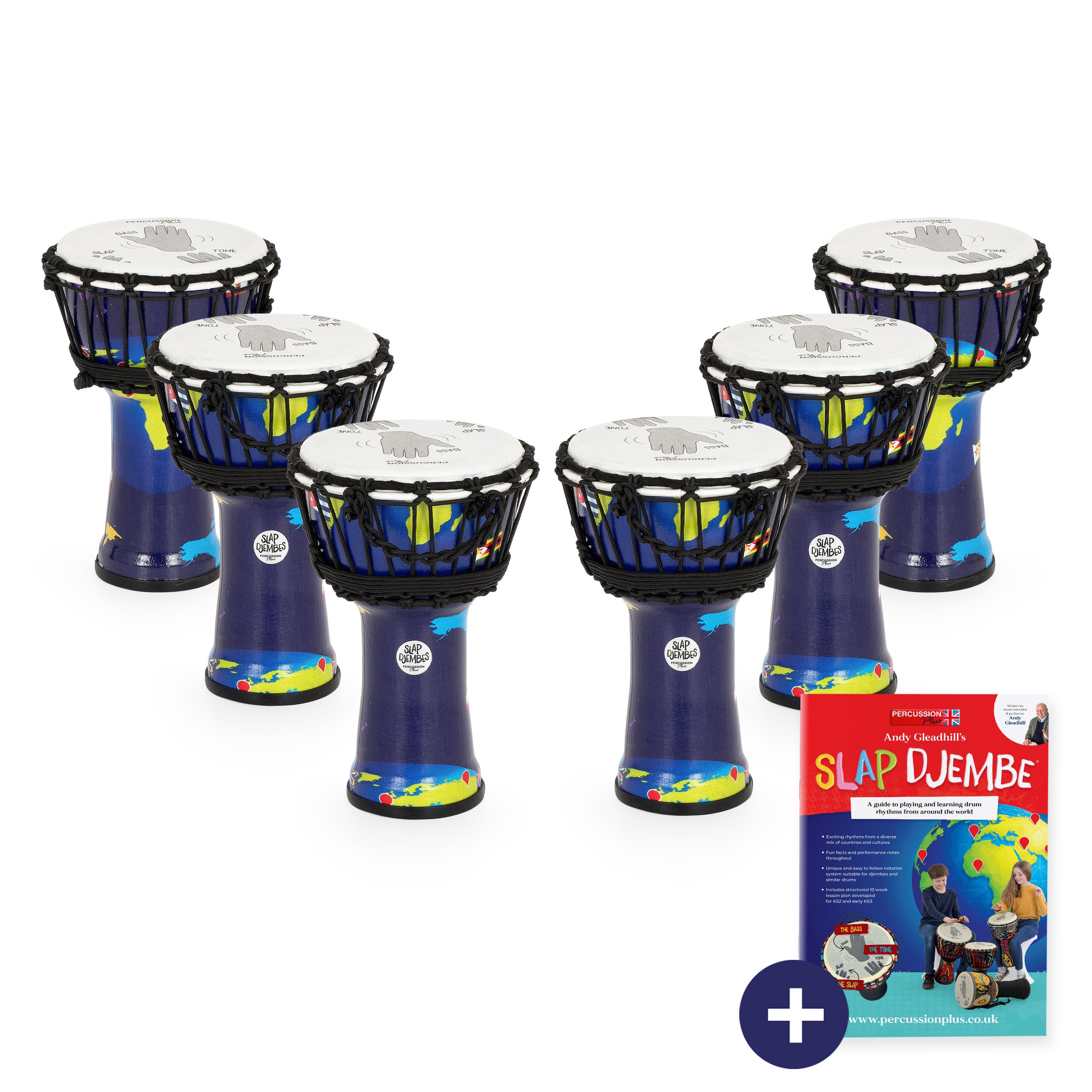 Percussion Plus World Slap Djembe 6 x 7Percussion Plus World Slap Djembe 6 x 7  