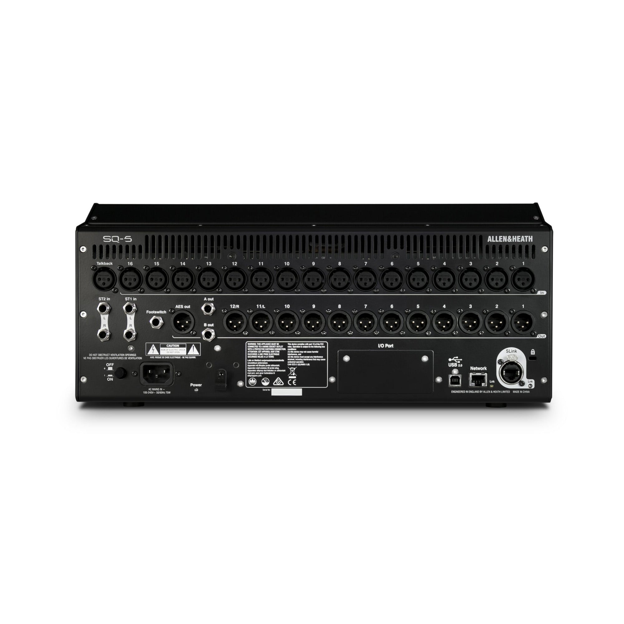 SQ5 - Allen & Heath SQ5 48-channel digital mixer A1