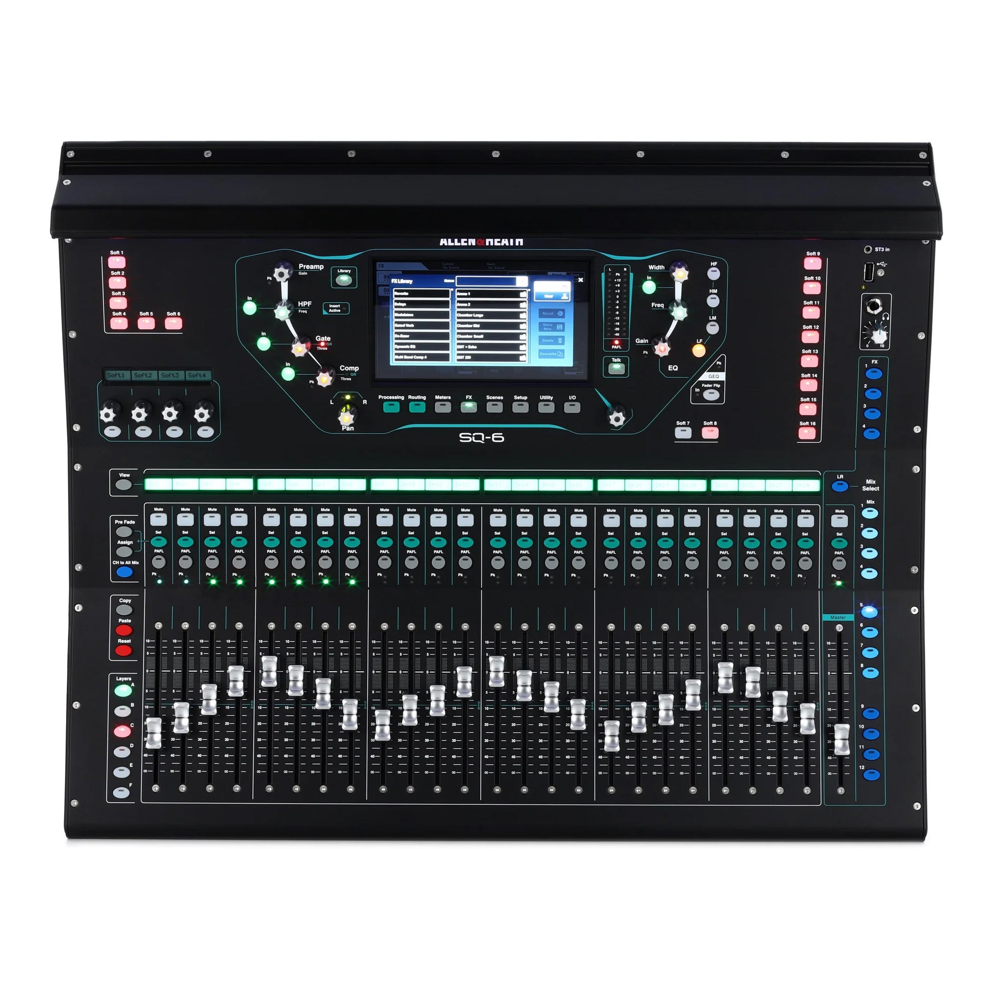 SQ6 - Allen & Heath SQ6 48-channel digital mixer A1