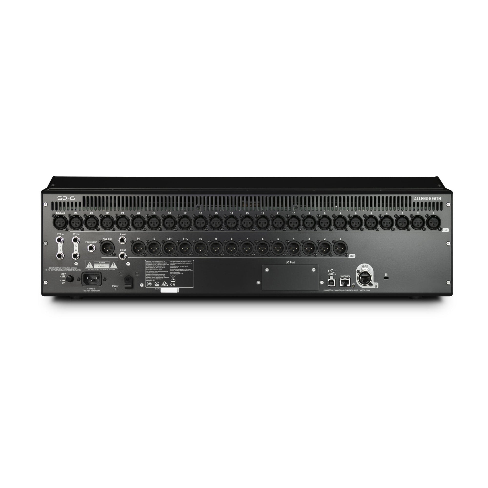 SQ6 - Allen & Heath SQ6 48-channel digital mixer A1