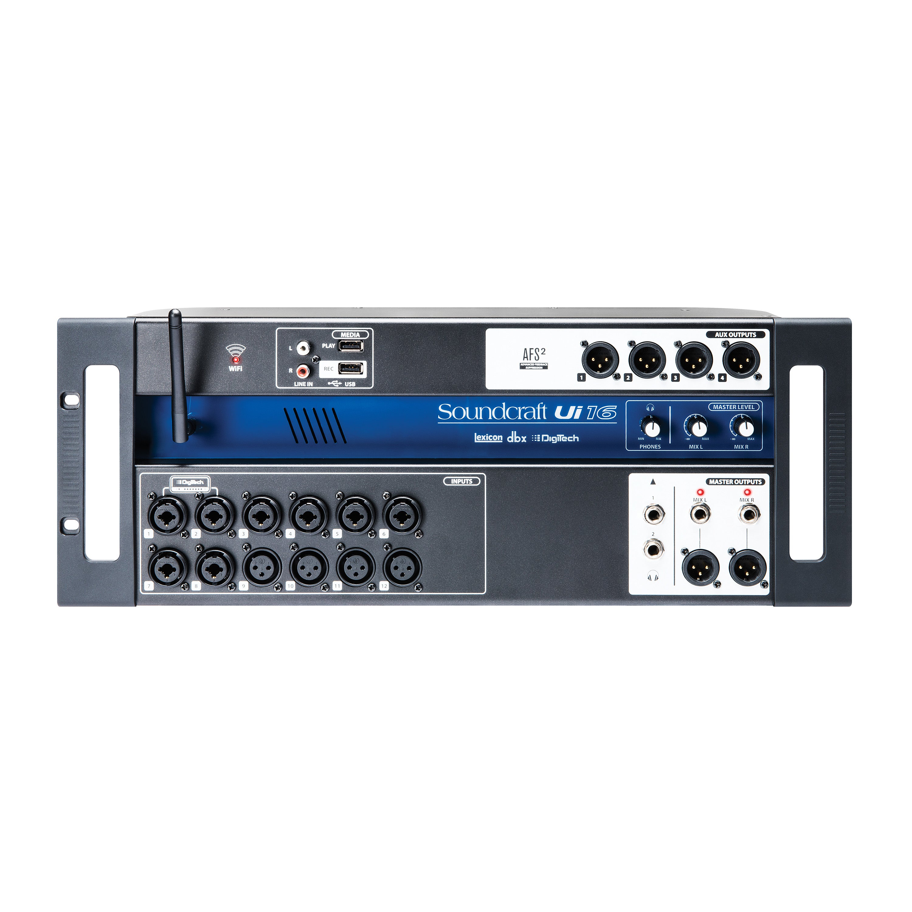 UI16 - Soundcraft Ui16 16-channel remote controlled digital mixer A1