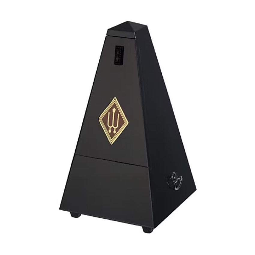W806 - Wittner traditional wooden metronome, without bell Black gloss / A1