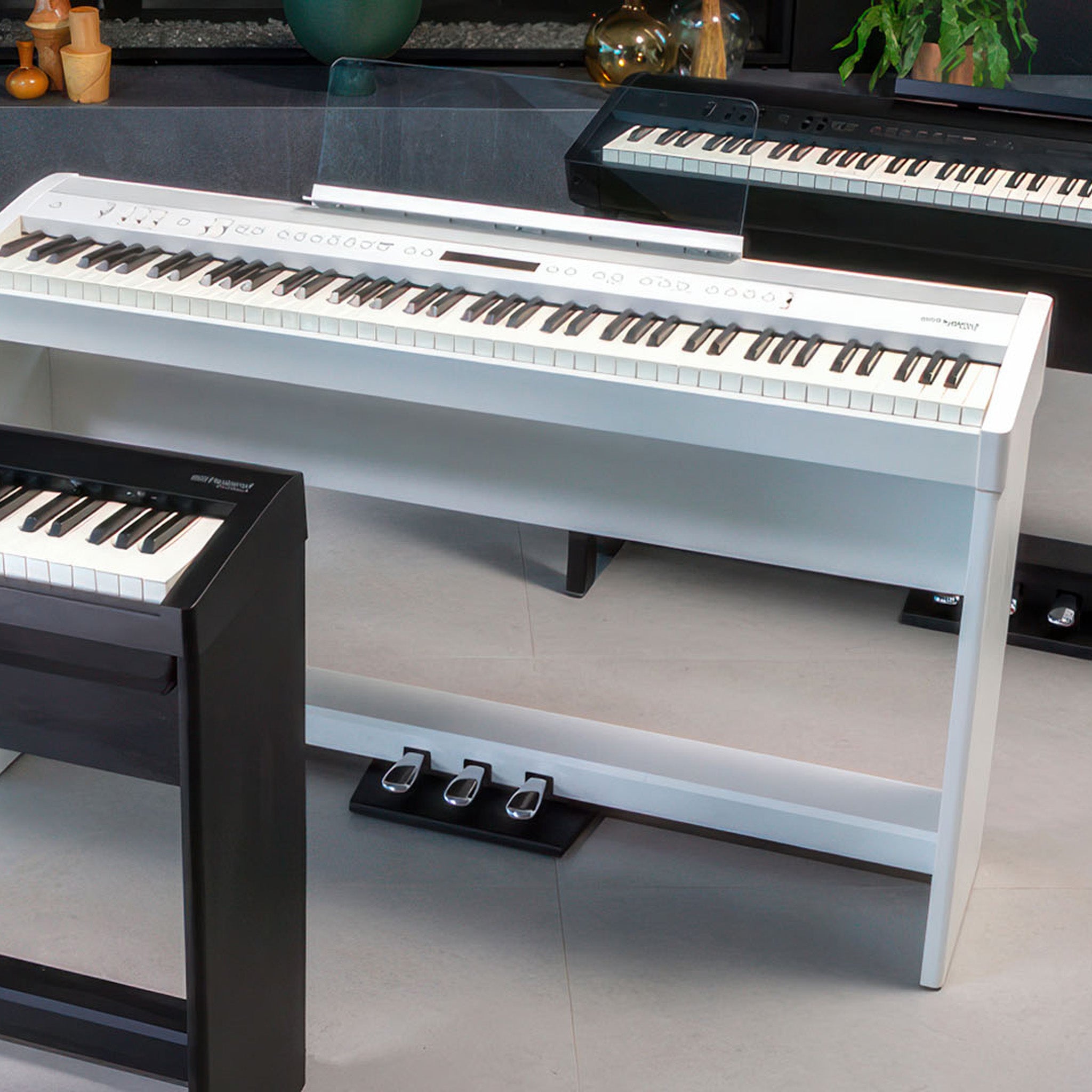 Roland FP-30X-BK Màu Đen Bản Chân Gỗ (KSC-70) Và 3 Pedal Liền (KPD-70 Roland FP-30X-BK Màu Đen Bản Chân Gỗ (KSC-70) Và 3 Pedal Liền (KPD-70