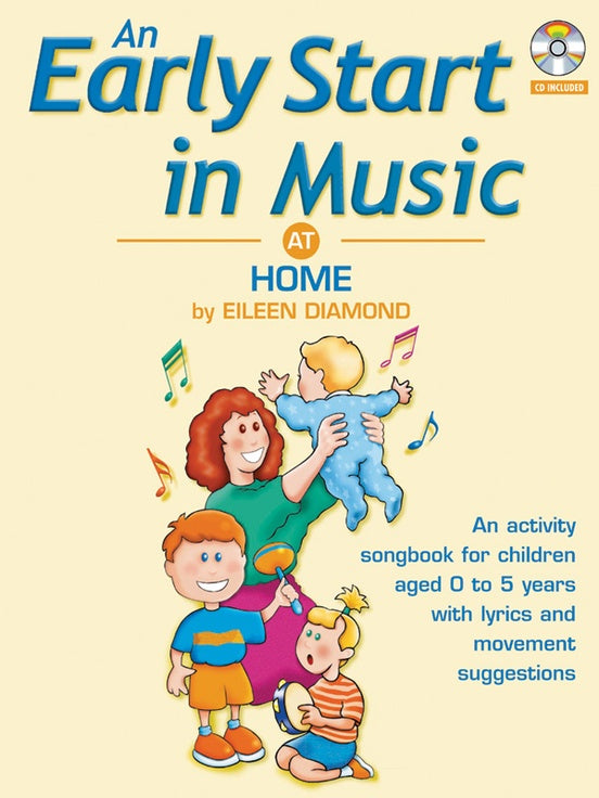 IMP9313A - An Early Start in Music at Home: Book & CD Default title