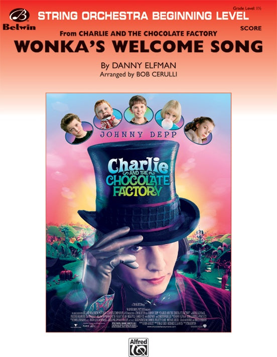 ALF25008 - Wonka's Welcome Song: String Orchestra Beginning Level Default title
