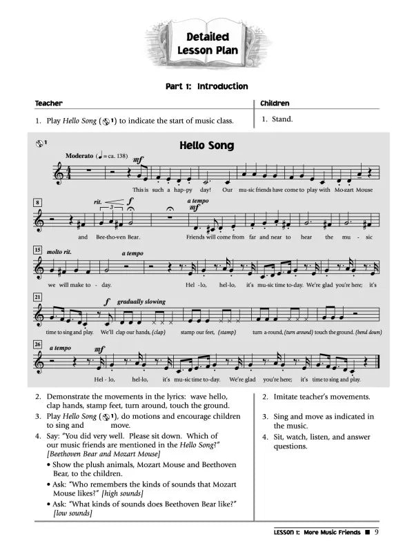ALF23820 - Classroom Music for Little Mozarts, Curriculum Book 2 Default title