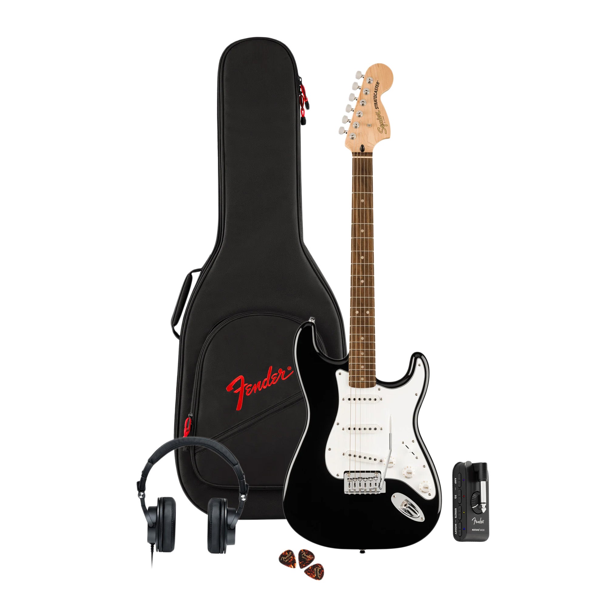 037-2873-106 - Fender Squier Affinity Series Stratocaster Mustang Micro pack A1