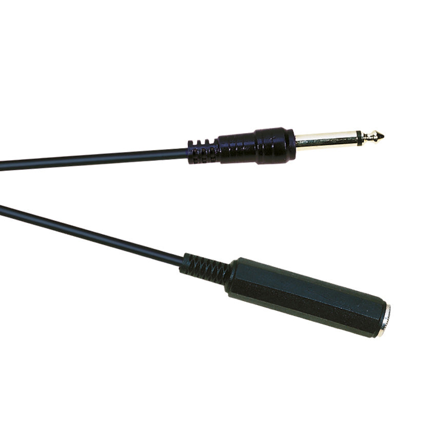 G110 - SoundLab 6.35mm mono jack to 6.35mm mono line socket lead Default title