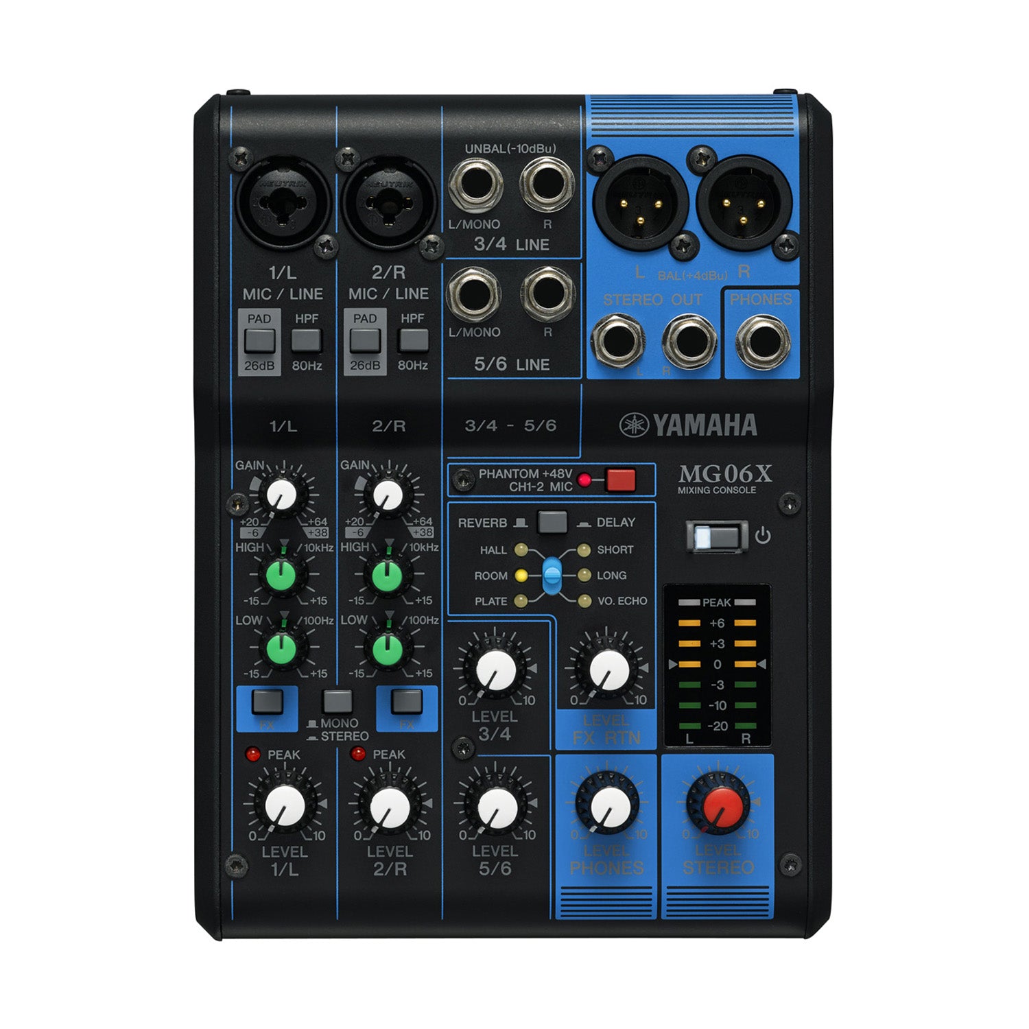 MG06X - Yamaha MG06X analogue mixer - 6 channels A1