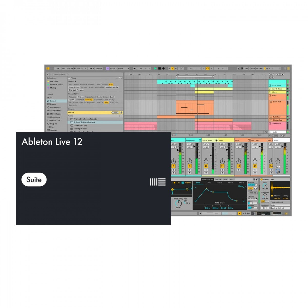 ABL89158 - Ableton Live 12 Suite education multiseat licence A1