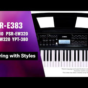 Yamaha EZ-310 key lighting portable keyboard