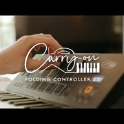 Carry-On 25-key folding portable MIDI keyboard controller