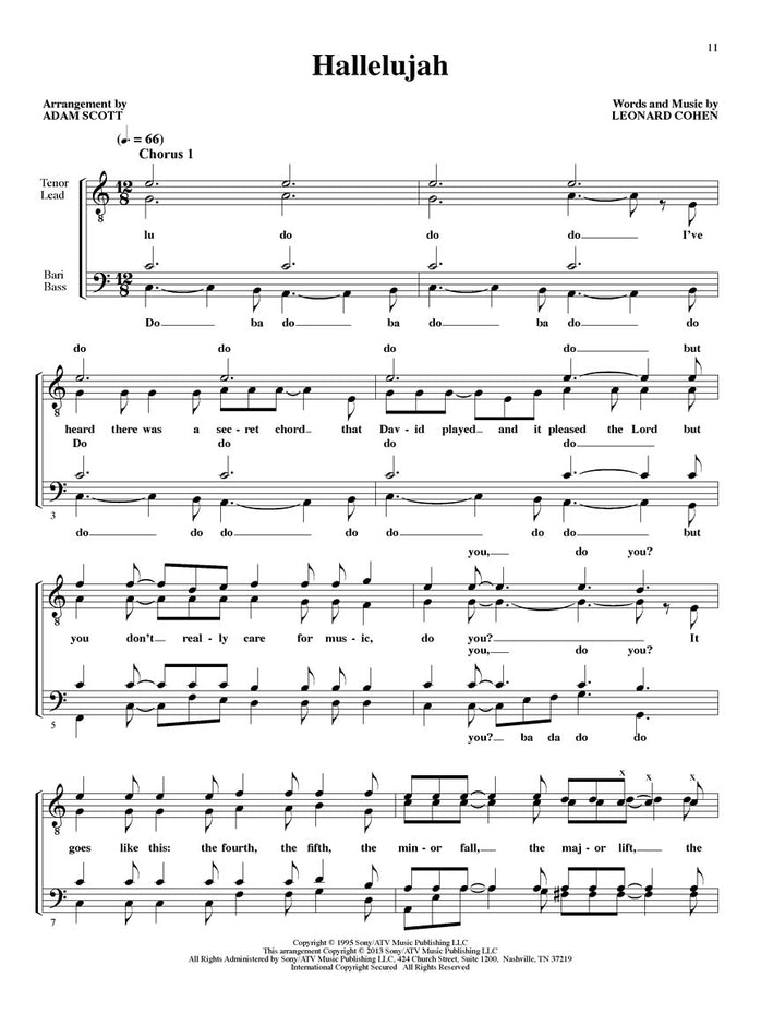 HL00121374 - POPULAR SONGS Sing in the Barbershop Quartet, Volume 4 Default title