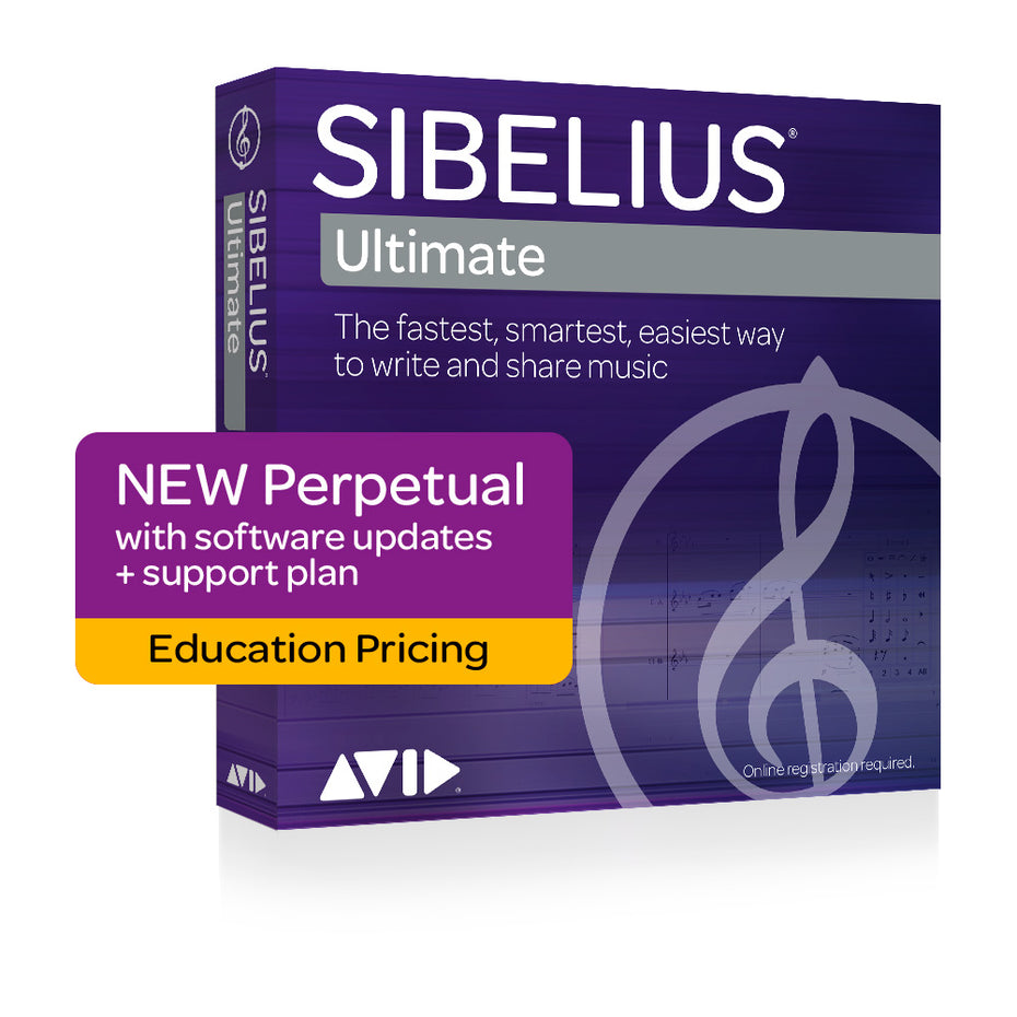 0100-38740-00,0100-38745-00 - Sibelius Ultimate multi-user licence perpetual seats Networked Licence