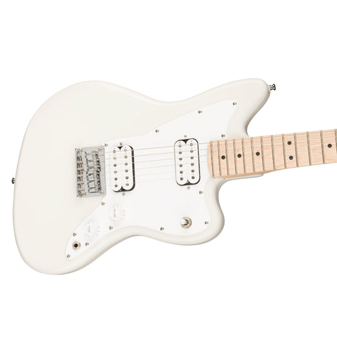 037-0125-505 - Fender Squier Jazzmaster mini electric guitar Olympic White