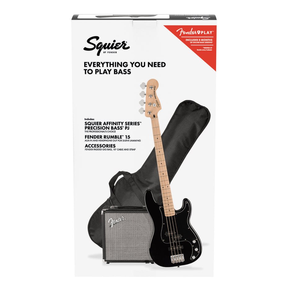 037-2981-406 - Fender Affinity Series Precision Bass PJ guitar pack Black