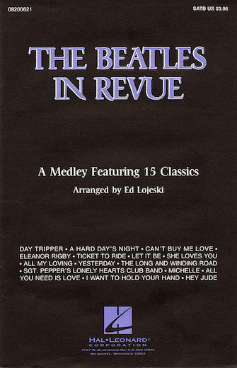 AM930380 - The Beatles In Revue (SATB / Piano) Default title