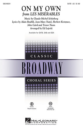 AM79997 - On My Own (Les Miserables) (SATB) Default title