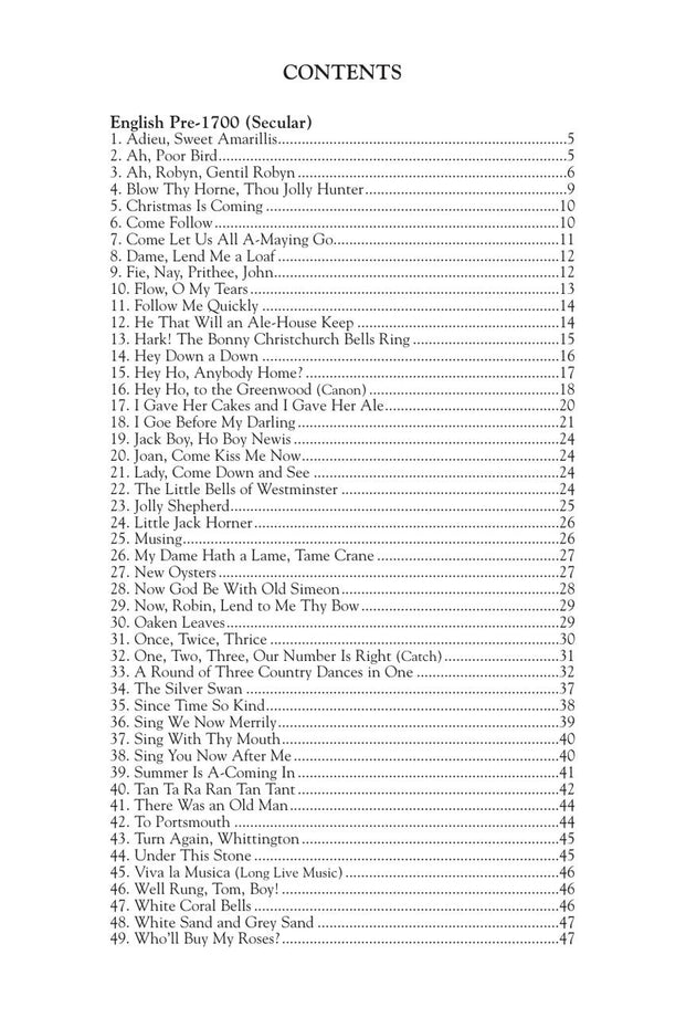 HL08743259 - The King's Singers: Book of Rounds, Canons and Partsongs Default title