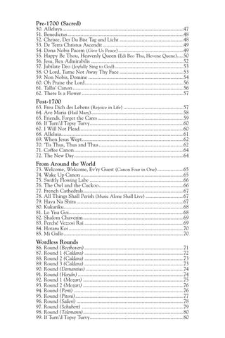 HL08743259 - The King's Singers: Book of Rounds, Canons and Partsongs Default title