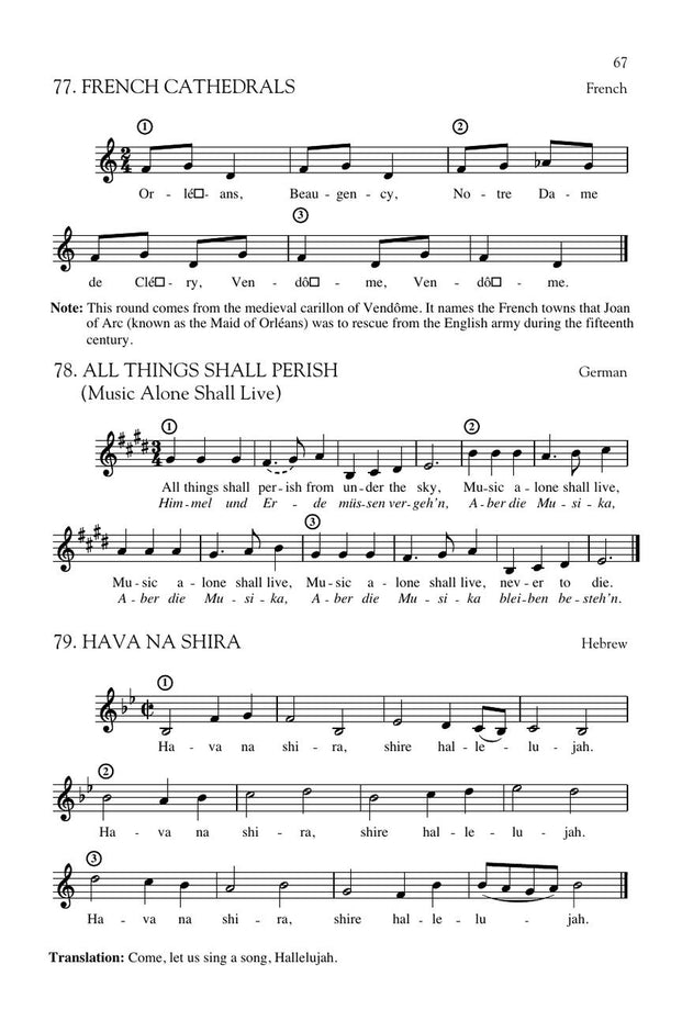 HL08743259 - The King's Singers: Book of Rounds, Canons and Partsongs Default title