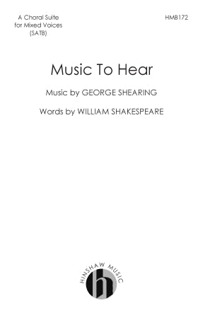 HMB172 - Shearing - Music to Hear SATB Default title