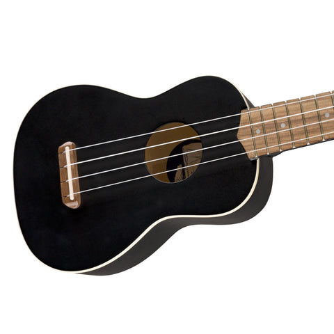 097-1610-706 - Fender Venice soprano ukulele Black