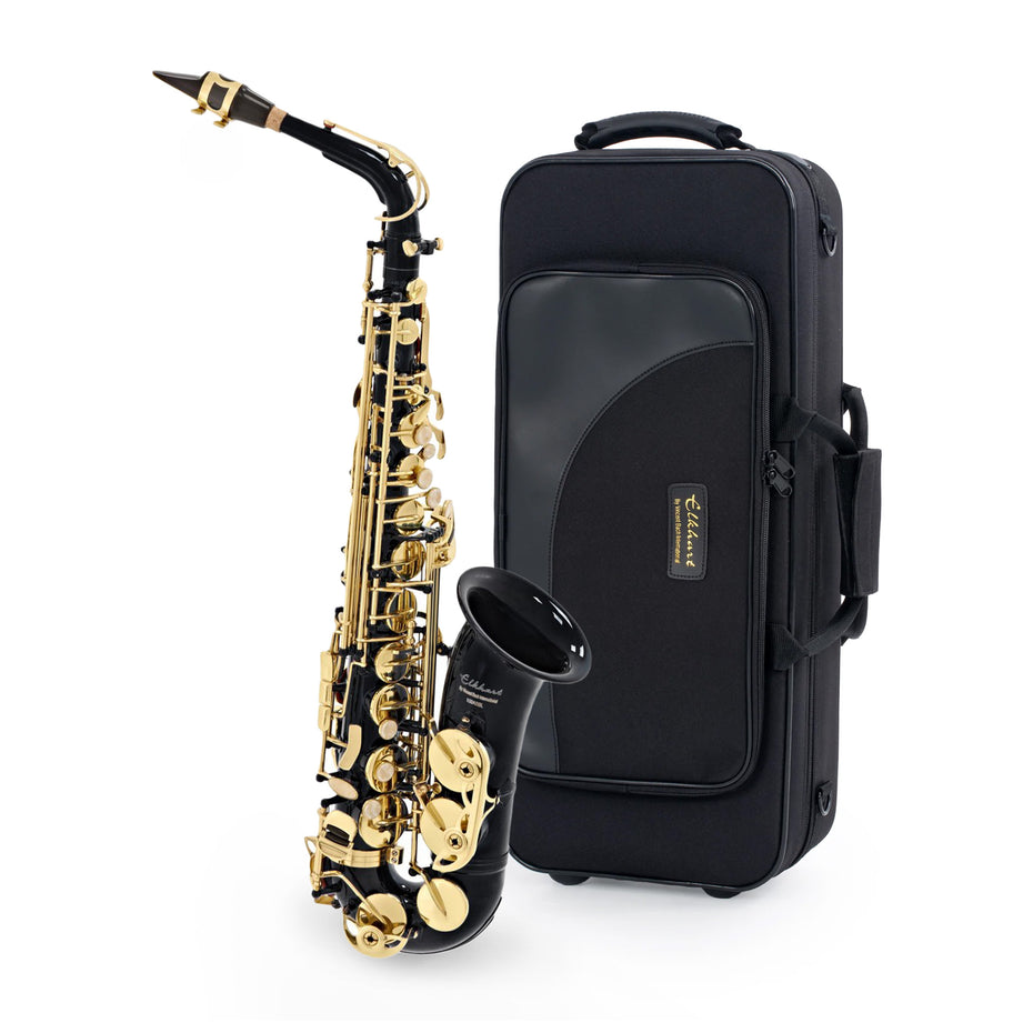 100AS-BK - Elkhart 100AS student Eb alto saxophone outfit - Black lacquer Default title