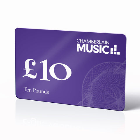 GIFTCARD-10 - Chamberlain Music Gift Voucher £10.00